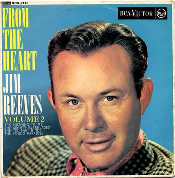 Jim Reeves : From The Heart Vol. 2 (7", EP, Mono)