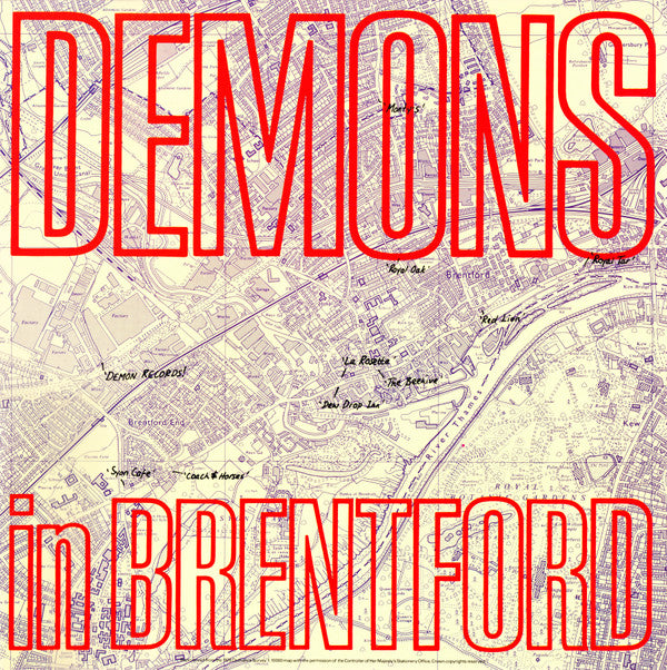 Various : Demons In Brentford (LP,Compilation,Sampler)
