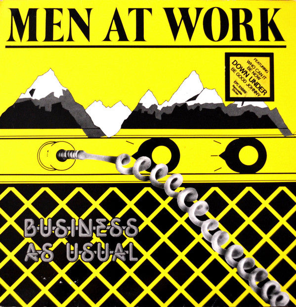 Men At Work : Business As Usual (LP,Album,Stereo)