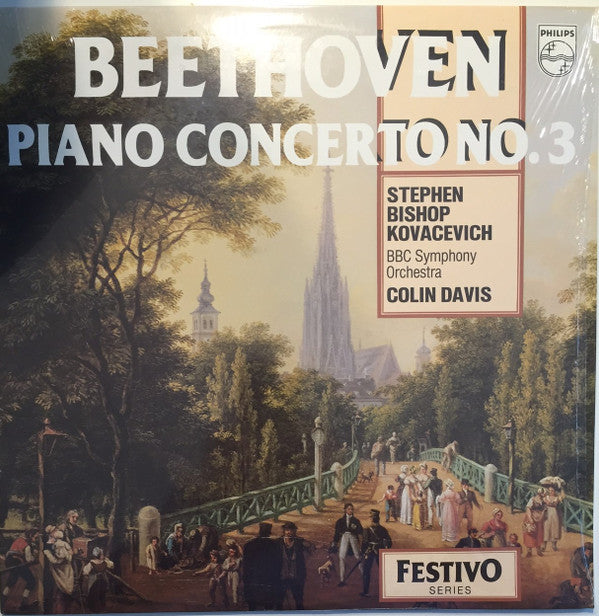 Stephen Bishop-Kovacevich, Sir Colin Davis : Beethoven Piano Concerto No. 3 in C minor, Op. 37 BBC Symphony Orchestra Colin Davis Conductor (LP,Album)