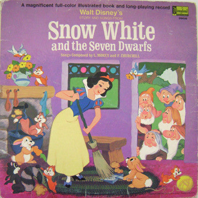 Various : Walt Disney's Story And Songs From Snow White And The Seven Dwarfs (LP,Album,Mono)