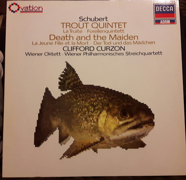 Franz Schubert : Trout Quintet - Death And The Maiden (LP, Album, Comp, RM)