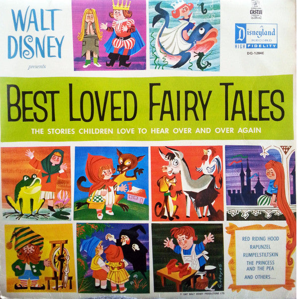 Rica Moore : Walt Disney Presents Best Loved Fairy Tales (LP)