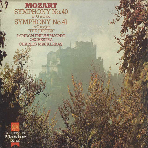 Wolfgang Amadeus Mozart, London Philharmonic Orchestra, Sir Charles Mackerras : Symphony No. 40 In G Minor / Symphony No. 41 In C Major "The Jupiter" (LP)