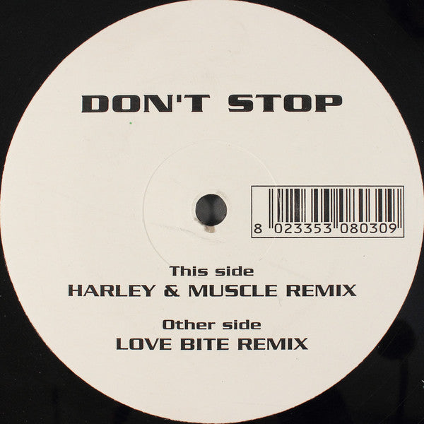 Soul Vision : Don't Stop (12")