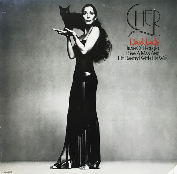 Cher : Dark Lady (LP, Album, Pin)