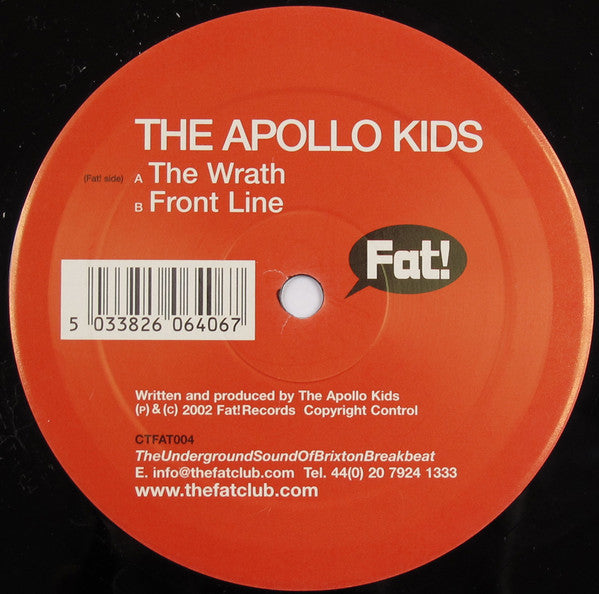 The Apollo Kids : The Wrath (12")