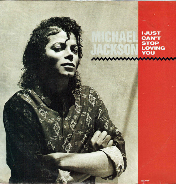 Michael Jackson : I Just Can't Stop Loving You (12", Single)