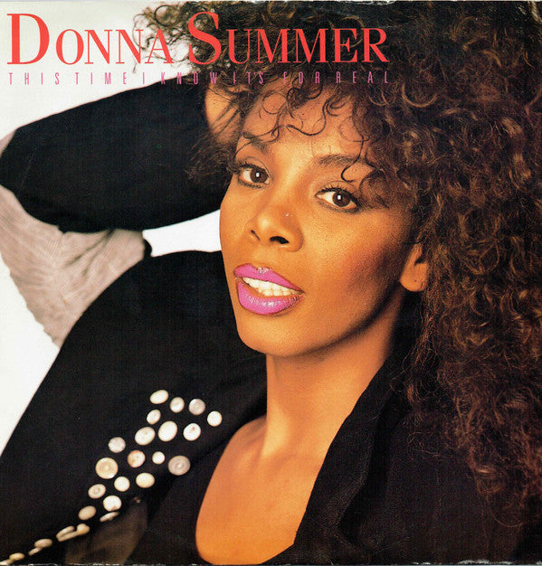 Donna Summer : This Time I Know It's For Real (12", Single, CBS)