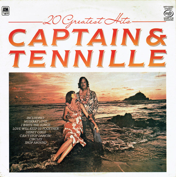 Captain And Tennille : 20 Greatest Hits (LP, Comp, EMI)