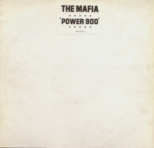 The Mafia : Power 900 / Dance Floor Justice (12")