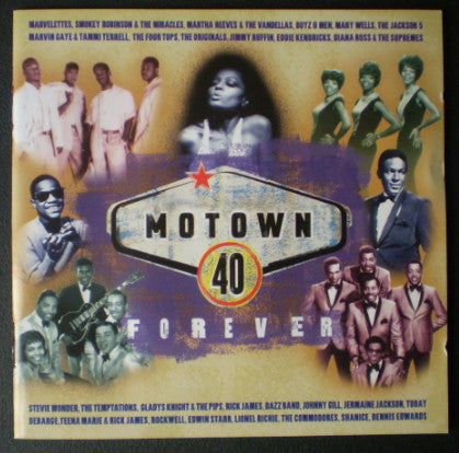 Various : Motown 40 Forever (2xCD, Comp, PMD)