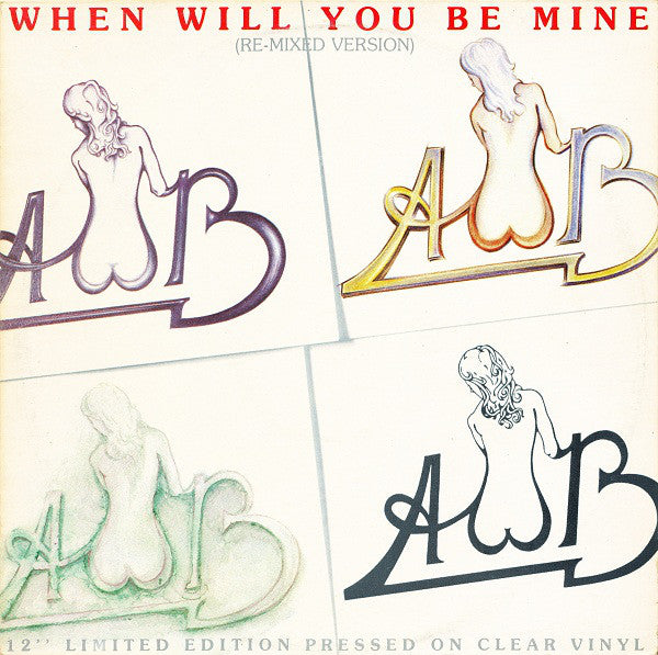 Average White Band : When Will You Be Mine (Re-Mixed Version) (12", Ltd, Cle)