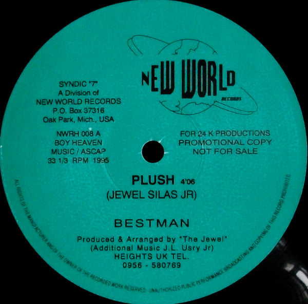 Bestman : Plush (12", Promo)