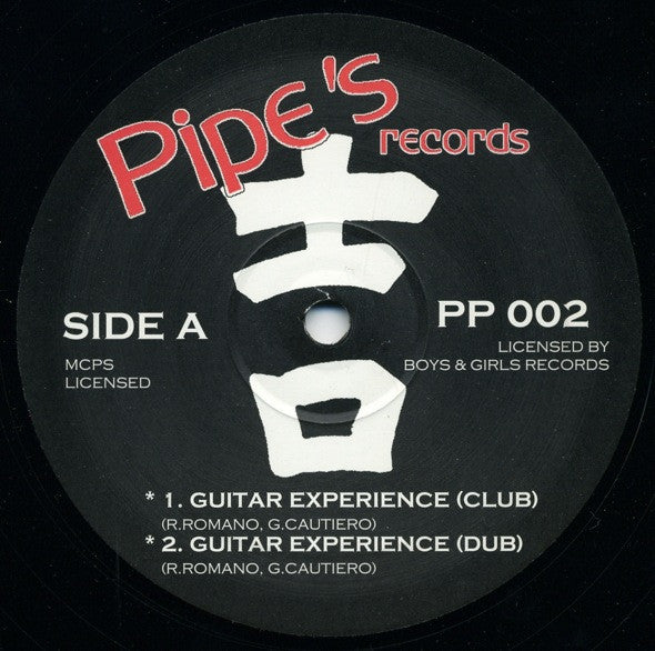 Boys & Girls (2) Featuring Max Fedele : Guitar Experience (12")