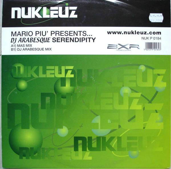 Mario Piu'* Presents DJ Arabesque : Serendipity (12")