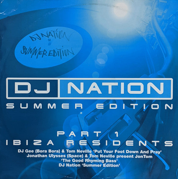 Various : DJ Nation Summer Edition (Part 1) (12")