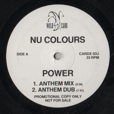 Nu Colours : Power (12", Promo)