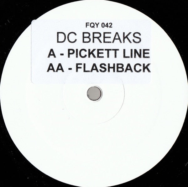 DC Breaks : Pickett Line / Flashback (12", Promo, W/Lbl, Sti)