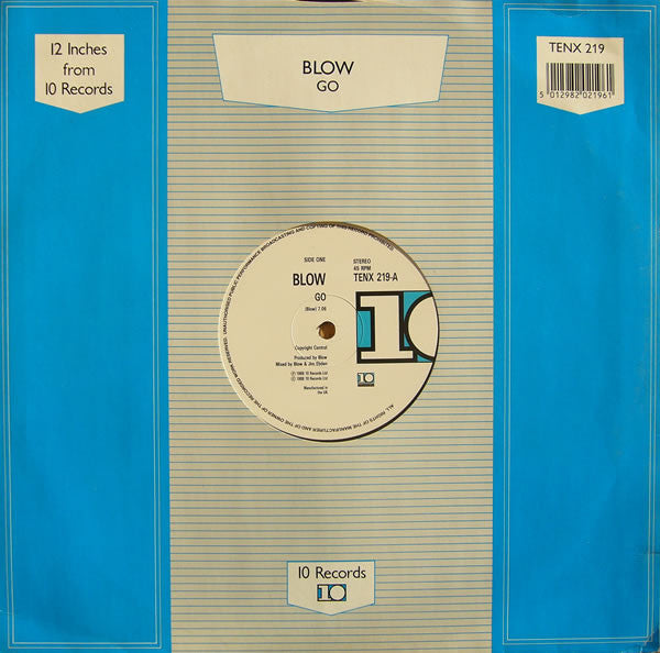 Blow : Go (12", Single)