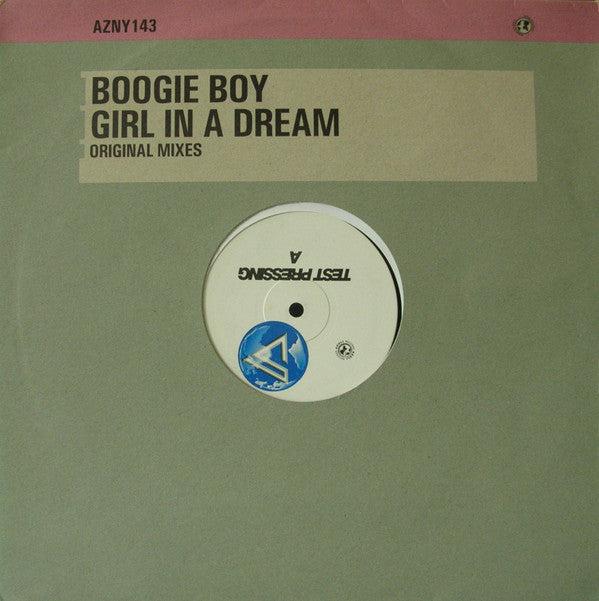 Boogie Boy : Girl In A Dream (Original Mixes) (12", Single, TP)