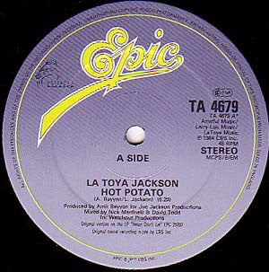 La Toya Jackson : Hot Potato (12", Single)