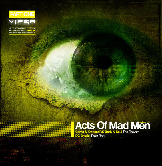 Camo & Krooked Vs Body & Soul (2) / DC Breaks : Acts Of Mad Men Part One (12", Smplr)