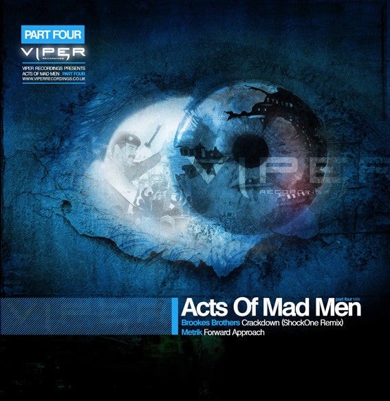 Brookes Brothers / Metrik (2) : Acts Of Mad Men Pt. 4 (12", Smplr)