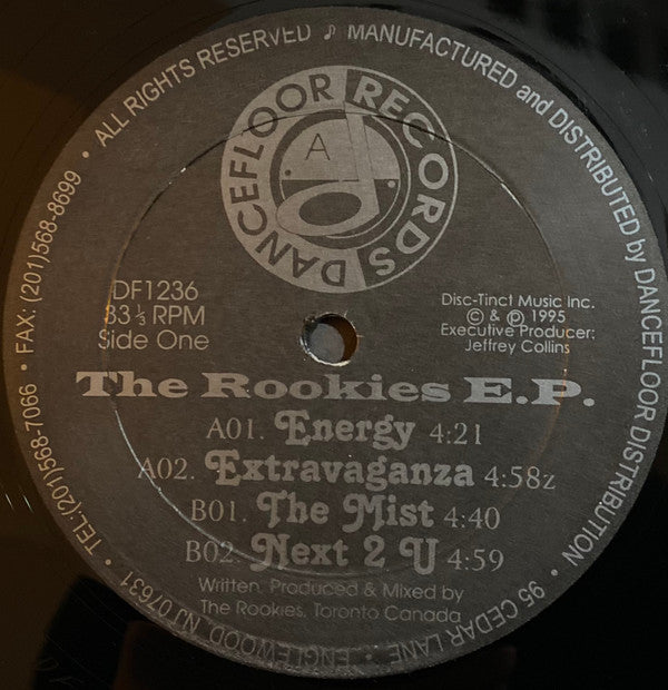 The Rookies : The Rookies E.P. (12", EP)