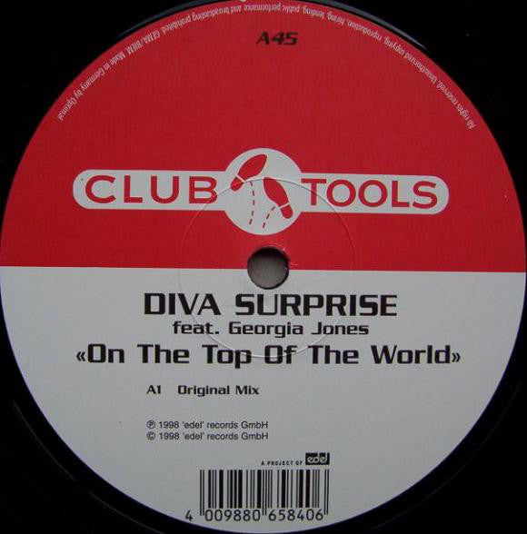 Diva Surprise feat. Georgia Jones : On The Top Of The World (12")