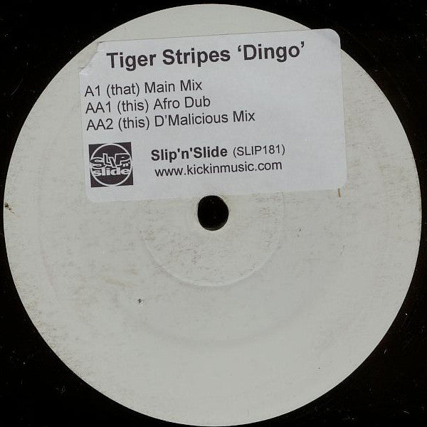 Tiger Stripes : Dingo (12", W/Lbl, Sti)