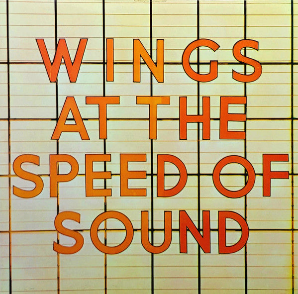 Wings (2) : Wings At The Speed Of Sound (LP, Album, RE)