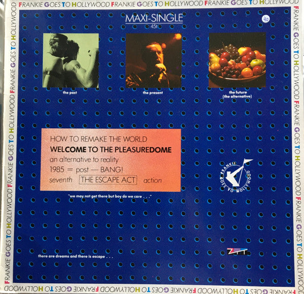 Frankie Goes To Hollywood : Welcome To The Pleasuredome (12", Maxi)