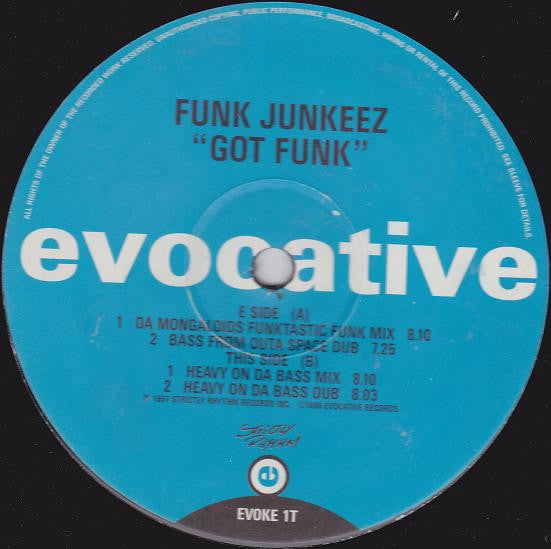 The Funkjunkeez : Got Funk (12")