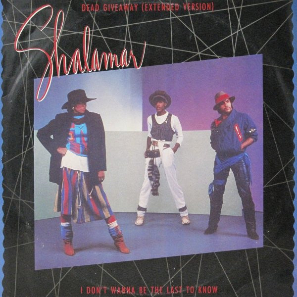 Shalamar : Dead Giveaway (12", Single)