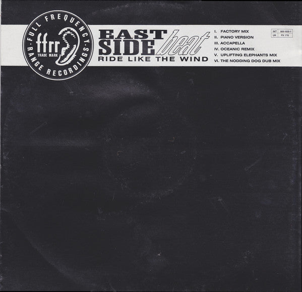 East Side Beat : Ride Like The Wind (12")