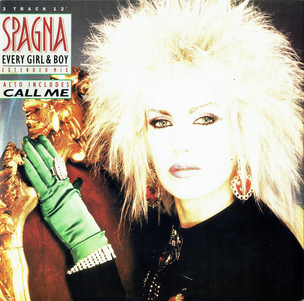 Ivana Spagna : Every Girl & Boy (Extended Mix) (12", Single)