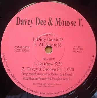 Davey Dee & Mousse T. : The Dirty Beat EP (12", EP)