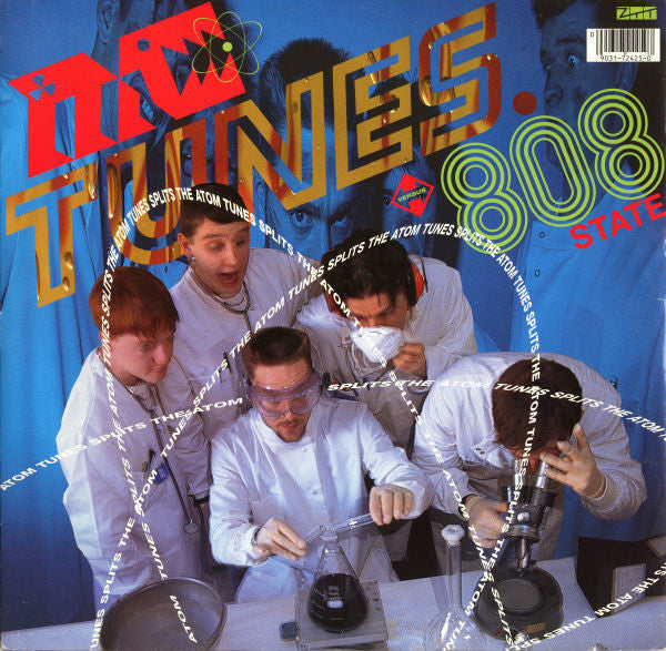 MC Tunes Versus 808 State : Tunes Splits The Atom (12", Single)