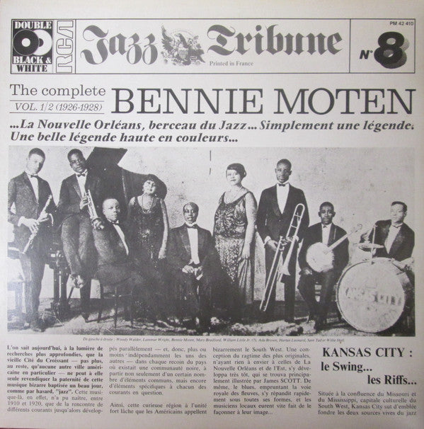 Bennie Moten : The Complete Bennie Moten Vol. 1/2 (1926-1928) (2xLP, Comp, Gat)