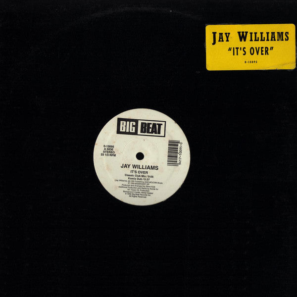 Jay Williams : It's Over (12")