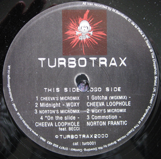 Cheever J. Loophole / Norton Frantic : Introducing The Turbomen... (12")