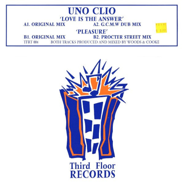 Uno Clio : Love Is The Answer / Pleasure (12")