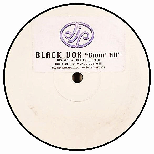 Black Vox : Givin' All (12")