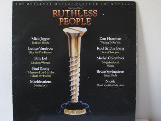 Various : Ruthless People: The Original Motion Picture Soundtrack (LP, Album)