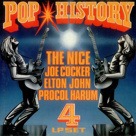 The Nice / Elton John / Joe Cocker / Procol Harum : Pop History (4xLP, Comp, RE + Box)