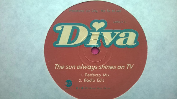 Diva : The Sun Always Shines On TV (2x12", Promo)