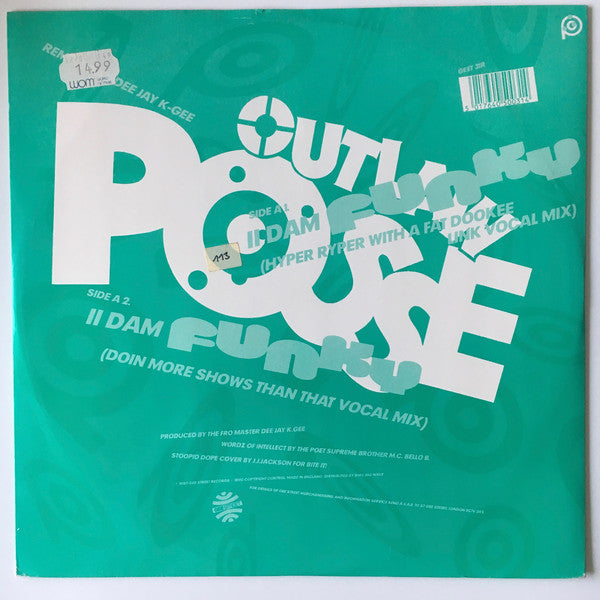 Outlaw Posse : II Dam Funky / Path 2 Survival (Remixes) (12")