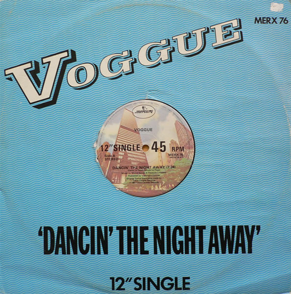 Voggue : Dancin' The Night Away (12", Single)