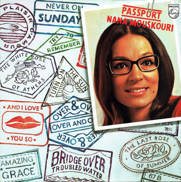 Nana Mouskouri : Passport (LP,Compilation,Stereo)